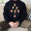 Marvel Studios Chibi Hulk Groot Iron Man And Spiderman Christmas Tree Sweathoodie, sweater, longsleeve, shirt v-neck, t-shirt