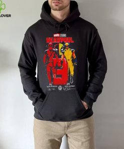 Marvel Studios Deadpool 3 Ryan Reynolds and Hugh Jackman signatures logo hoodie, sweater, longsleeve, shirt v-neck, t-shirt