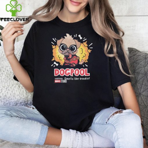 Marvel Studios Deadpool Dogpool Smells Like Trouble Shirt