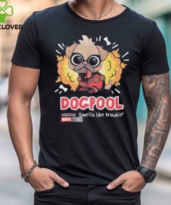 Marvel Studios Deadpool Dogpool Smells Like Trouble Shirt