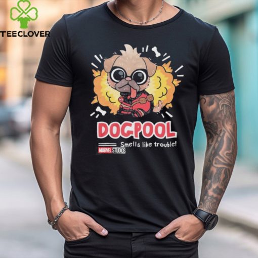 Marvel Studios Deadpool Dogpool Smells Like Trouble Shirt