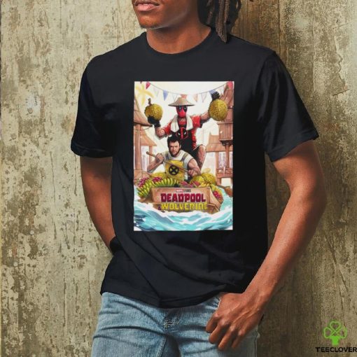 Marvel Studios Deadpool & Wolverine Poster Long Sleeve T Shirt
