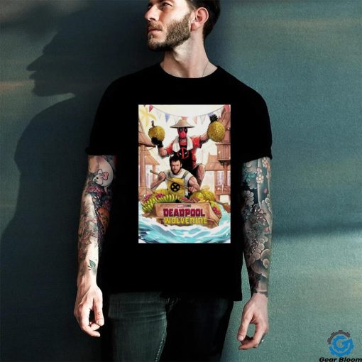 Marvel Studios Deadpool & Wolverine Poster Long Sleeve T Shirt