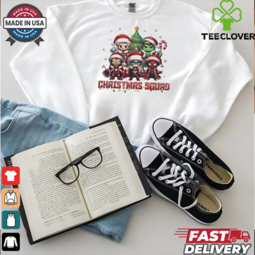 Marvel Superheroes Christmas Squad 2024 shirt