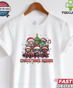 Marvel Superheroes Christmas Squad 2024 shirt