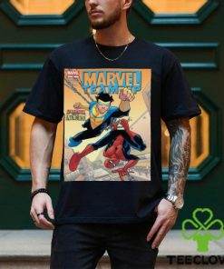 Marvel Team Up Spiderman Meets Invicible Shirt