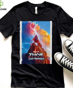 Marvel Thor Love and Thunder Jane Foster Mjölnir Poster T Shirt