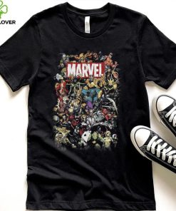 Marvel Villains Team Up Venom Loki Thanos Green Goblin Mens Graphic Tee T Shirt