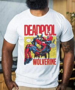 Marvel X men Deadpool And Wolverine Comic Shirt 1 Marvel X men Deadpool And Wolverine Comic Shirt