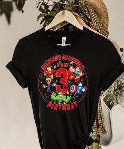 Marvel avengers assemble it’s my 3rd birthday shirt