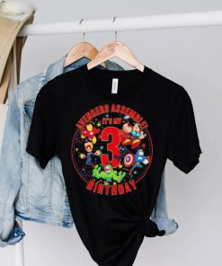 Marvel avengers assemble it’s my 3rd birthday shirt