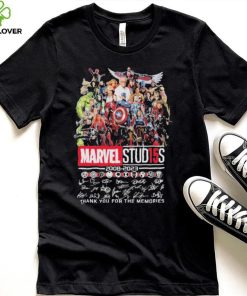 Marvel stud15s 2008 2023 thank you for the memories shirt