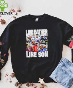 Marvin Harrison Jr. like father loke son portrait retro hoodie, sweater, longsleeve, shirt v-neck, t-shirt