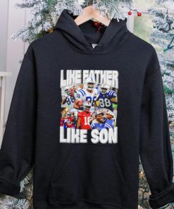 Marvin Harrison Jr. like father loke son portrait retro hoodie, sweater, longsleeve, shirt v-neck, t-shirt