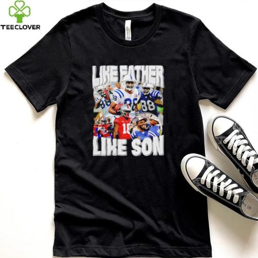 Marvin Harrison Jr. like father loke son portrait retro hoodie, sweater, longsleeve, shirt v-neck, t-shirt