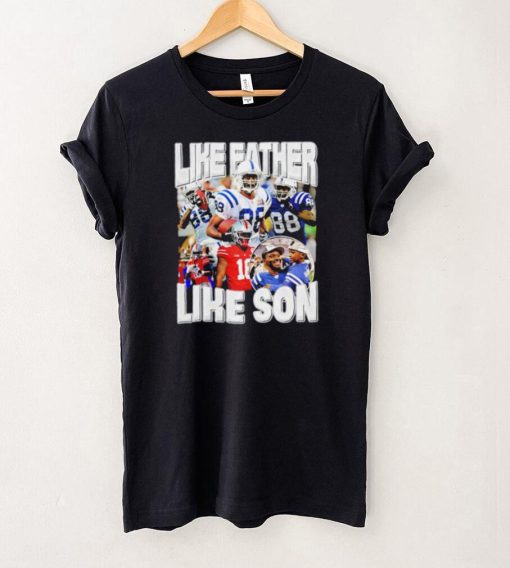 Marvin Harrison Jr. like father loke son portrait retro hoodie, sweater, longsleeve, shirt v-neck, t-shirt