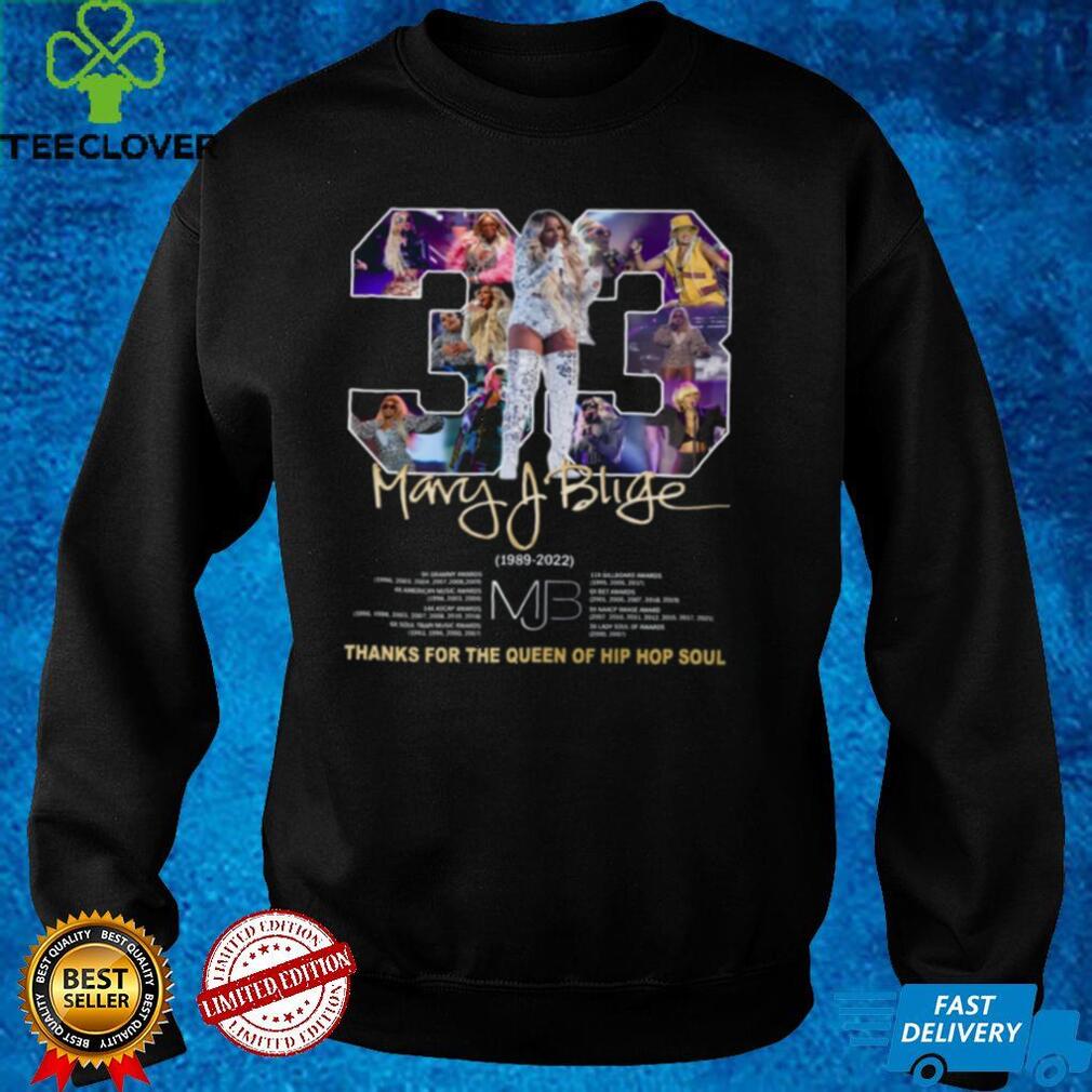 Mary J Blige 33 Years Anniversary Shirt Mary J Blige 33 Years Anniversary Shirt