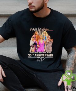Mary J Blige Queen of hip hop soul 35th anniversary 1989 2024 signature shirt
