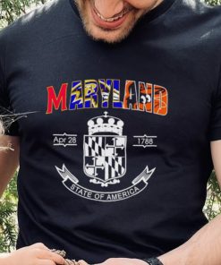 Maryland State of America Terrapins Baltimore Ravens Baltimore Orioles shirt