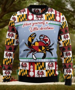 Maryland Symbols Ugly Christmas Sweater Thankgiving Gift Men Women