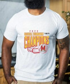 Maryland Terrapins 2023 Big Ten Baseball Conference Tournament Champions T Shirt