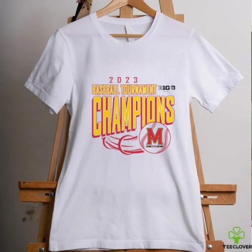 Maryland Terrapins 2023 Big Ten Baseball Conference Tournament Champions T Shirt