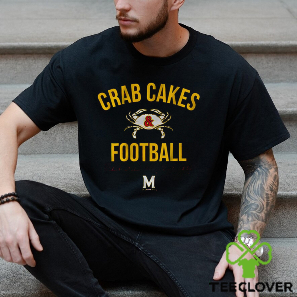 Maryland Terrapins Crab Cakes Football Shirt Maryland Terrapins Crab Cakes Football Shirt