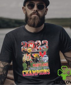 Maryland Terrapins Mascot 2023 Transperfect Music City Bowl Champions shirt
