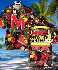 Maryland Terrapins Stress Blessed Obsessed Summer Beach Hawaiian Shirt