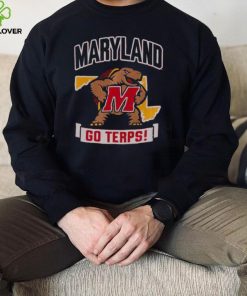 Maryland Terrapins Strong Mascot Go Terps Shirt