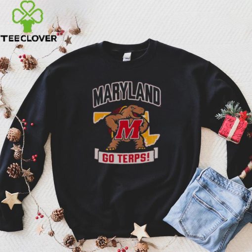 Maryland Terrapins Strong Mascot Go Terps Shirt