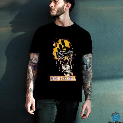 Maryland Terrapins Under The Shell Rising Helmet Shirt