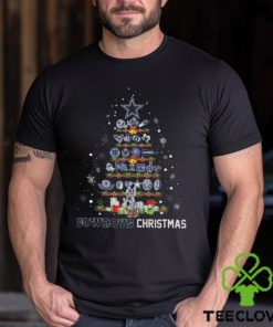 Mascot Dallas Cowboys 2023 Merry christmas tree Shirt