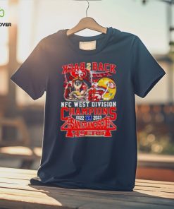 Mascot Helmet Back 2 Back NFC West Division Champions 2022 2023 San Francisco 49ers T Shirt