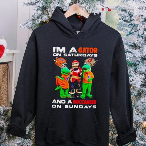 Mascot I’m a Gator on Saturdays and a Buccaneer on Sundays hoodie, sweater, longsleeve, shirt v-neck, t-shirt