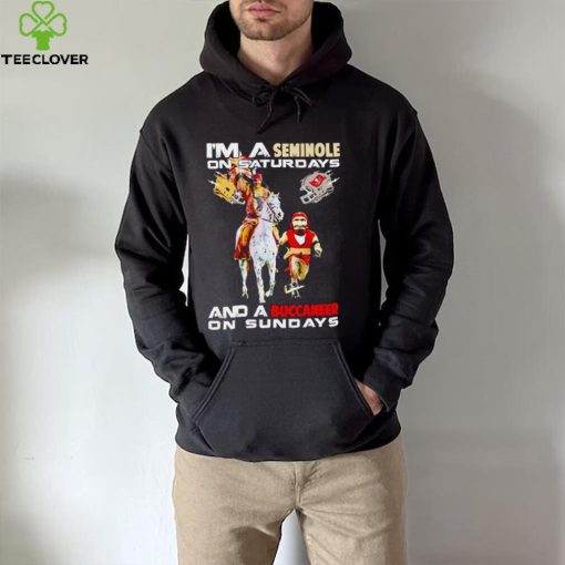 Mascot I’m a Seminole on Saturdays and a Buccaneer on Sundays hoodie, sweater, longsleeve, shirt v-neck, t-shirt