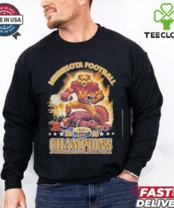 Mascot Minnesota Golden Gophers football beats Virginia Tech Hokies Duke’s Mayo Bowl Champions 2025 shirt