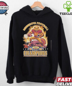 Mascot Minnesota Golden Gophers football beats Virginia Tech Hokies Duke’s Mayo Bowl Champions 2025 shirt