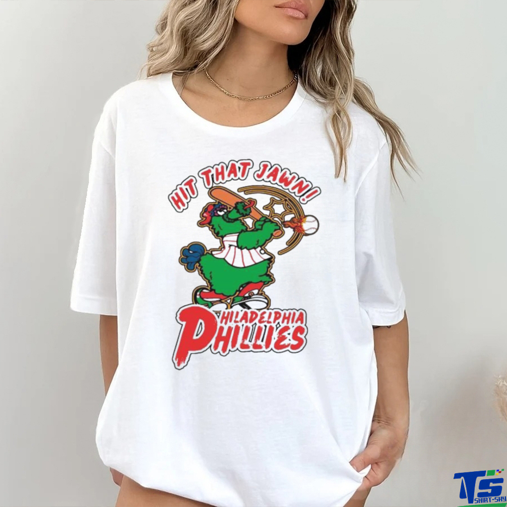 Mascot Player Baseball Phillies Phanatic Hit That Jawn Baseball hoodie, sweater, longsleeve, shirt v-neck, t-shirt