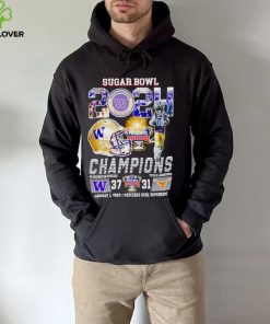 Mascot Sugar Bowl 2024 Champions Washington Huskies 37 31 Texas Longhorns hoodie, sweater, longsleeve, shirt v-neck, t-shirt