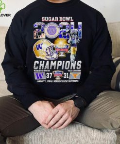 Mascot Sugar Bowl 2024 Champions Washington Huskies 37 31 Texas Longhorns hoodie, sweater, longsleeve, shirt v-neck, t-shirt