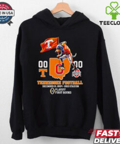 Mascot Tennessee Volunteers vs Ohio State Buckeyes Dec 21 2024 Ohio Stadium Playoff First Round shirt