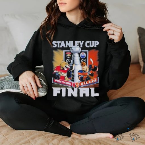 Mascots Edmonton Oilers Vs Florida Panthers 2024 Stanley Cup Final Shirt