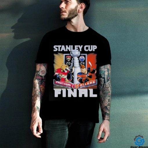 Mascots Edmonton Oilers Vs Florida Panthers 2024 Stanley Cup Final Shirt