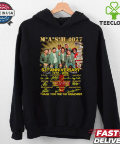 Mash 4077 53rd anniversary 1972 2025 thank you for the memories shirt