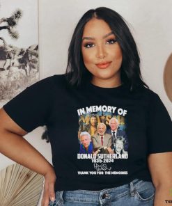 Mash in memory of Donald Sutherland 1935 2024 thank you for the memories shirt