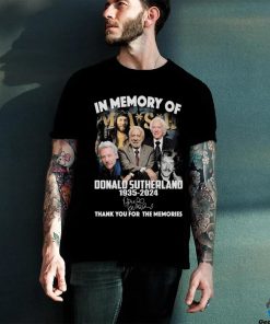 Mash in memory of Donald sutherland 1935 2024 thank you for the memories shirt