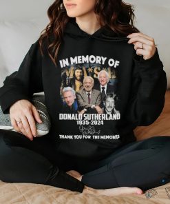 Mash in memory of Donald sutherland 1935 2024 thank you for the memories hoodie, sweater, longsleeve, shirt v-neck, t-shirt