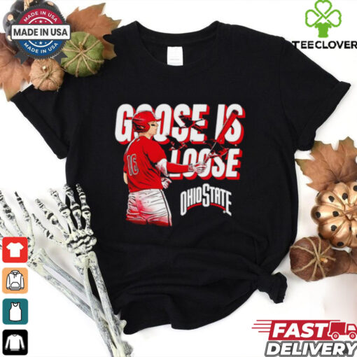 Mason Eckelman Goose is Loose Ohio State Buckeyes graphic shirt