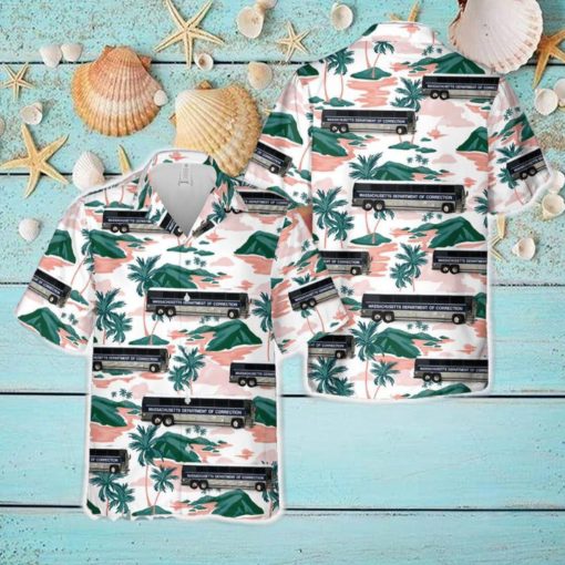 Massachusetts Department Of Corrections Hawaiian Shirt Men And Women Gift Floral Beach